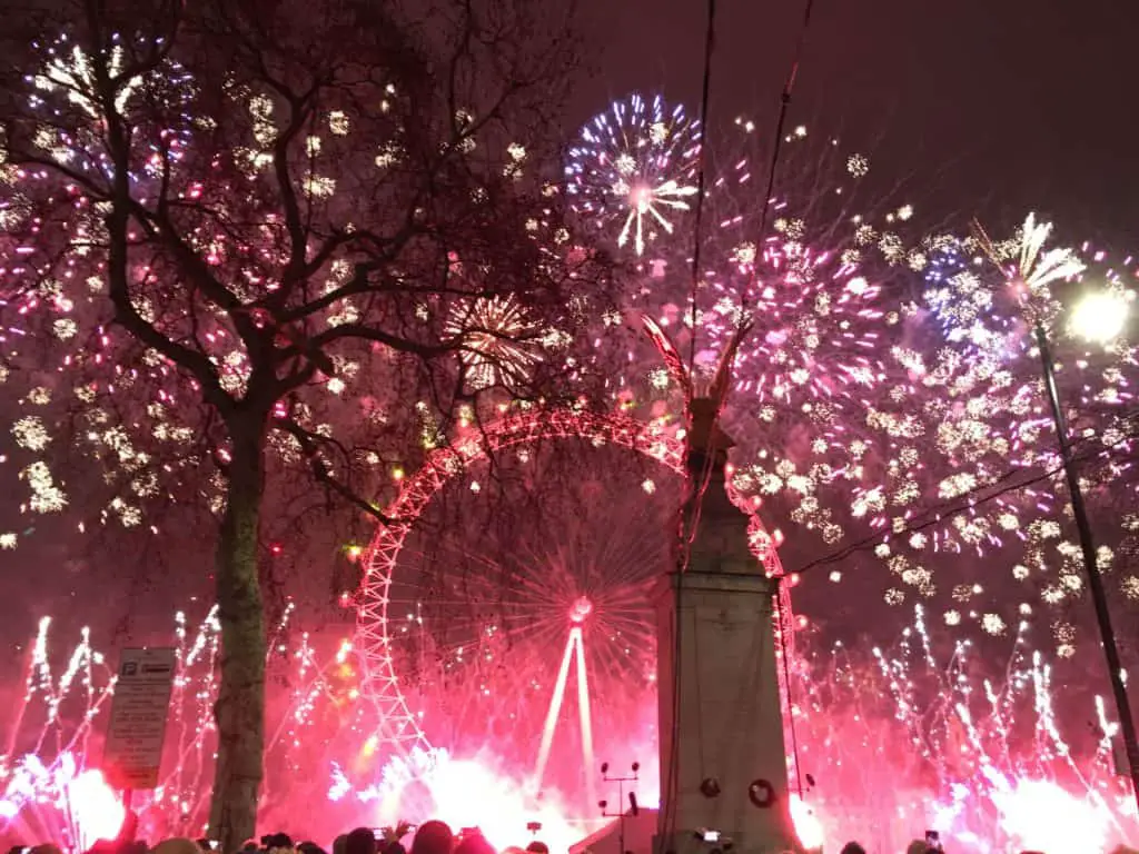 New years eve in london