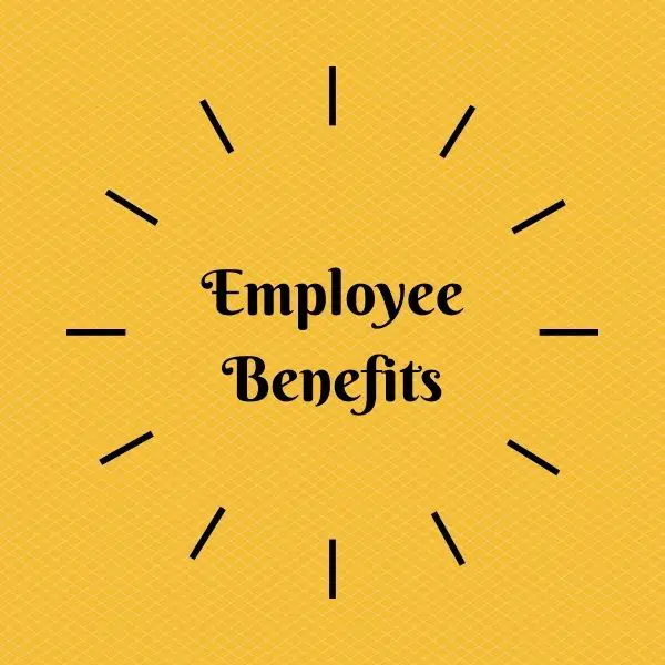employee benefits word art