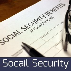 image of a social security application